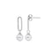 Dew 6mm Shell Pearl Oval Link Stud Drops 56923SHDew56923SH
