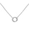 Dew Double Open Circle Rope Twist 18" Necklace 95532HPDew95532HP
