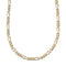 Dew Gold Plate Figaro Chain 18" Necklace 96818GDDew96818GD