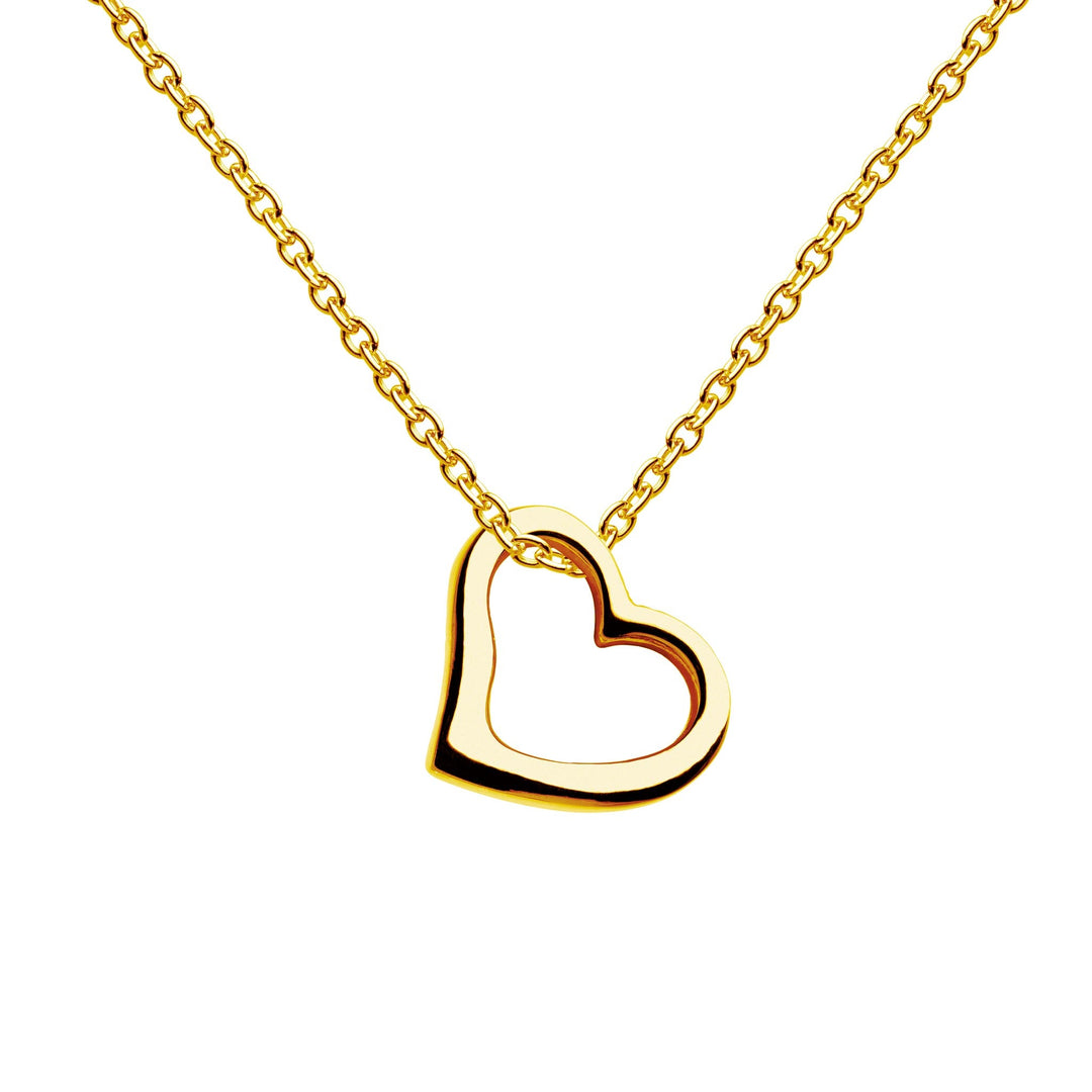 Dew Gold Plate Open Heart Pendant 90C0GDDew90C0GD