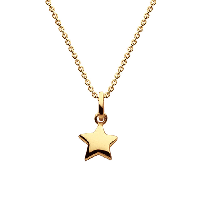 Dew Gold Plate Solid Star Pendant 90C7GDDew90C7GD