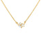 Dew Opal Gold Plate Zirconia Cluster 18" Necklace 9324GSOCDew9324GSOC