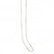 Dew Set Gold and Rose Gold Plated Ball Chain 18 Necklace CN01GRG18DewCN01GRG18