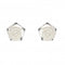 Dew Silver Mother of Pearl White Carnation Stud Earrings 30801MP028Dew30801MP028