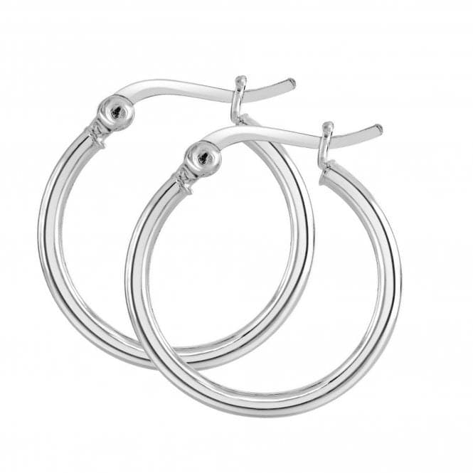 Dew Sterling Silver 20mm Hoop Earrings 66020HP027Dew66020HP027