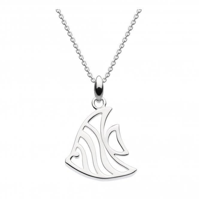 Dew Sterling Silver Angel Fish Pendant 9685HP021Dew9685HP021