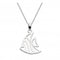 Dew Sterling Silver Angel Fish Pendant 9685HP021Dew9685HP021