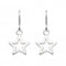 Dew Sterling Silver Chunky Star Drop Earrings 58010HP027Dew58010HP027