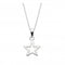 Dew Sterling Silver Chunky Star Pendant 98010HP027Dew98010HP027