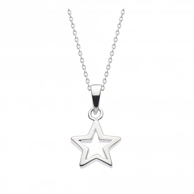 Dew Sterling Silver Chunky Star Pendant 98010HP027Dew98010HP027