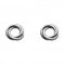 Dew Sterling Silver Coiled Stud Earrings 4419HP016Dew4419HP016