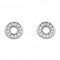 Dew Sterling Silver Cubic Zirconia Open Circle Stud Earrings 3397CZ020Dew3397CZ020
