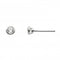 Dew Sterling Silver Cubic Zirconia Stud Earrings 3716CZ021Dew3716CZ021