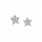 Dew Sterling Silver Cubic Zirconia Twinkling Star Stud Earrings 37002CZ027Dew37002CZ