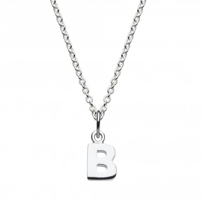 Dew Sterling Silver Dinky B Initial Pendant 9092HPBDew9092HPB027