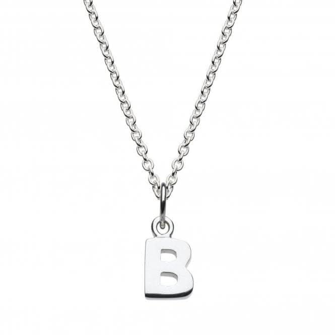 Dew Sterling Silver Dinky B Initial Pendant 9092HPBDew9092HPB027