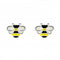 Dew Sterling Silver Dinky Bee and Combe Stud Earrings 3558MEDew3558ME028