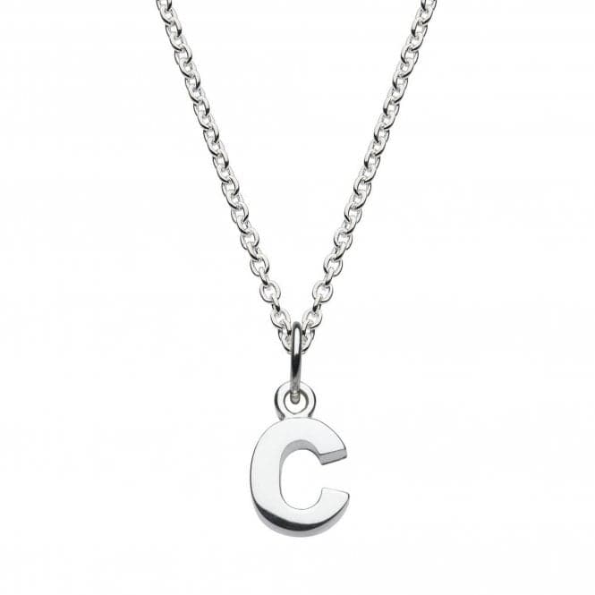 Dew Sterling Silver Dinky C Initial Pendant 9092HPCDew9092HPC027