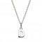 Dew Sterling Silver Dinky D Initial Pendant 9092HPDDew9092HPD027