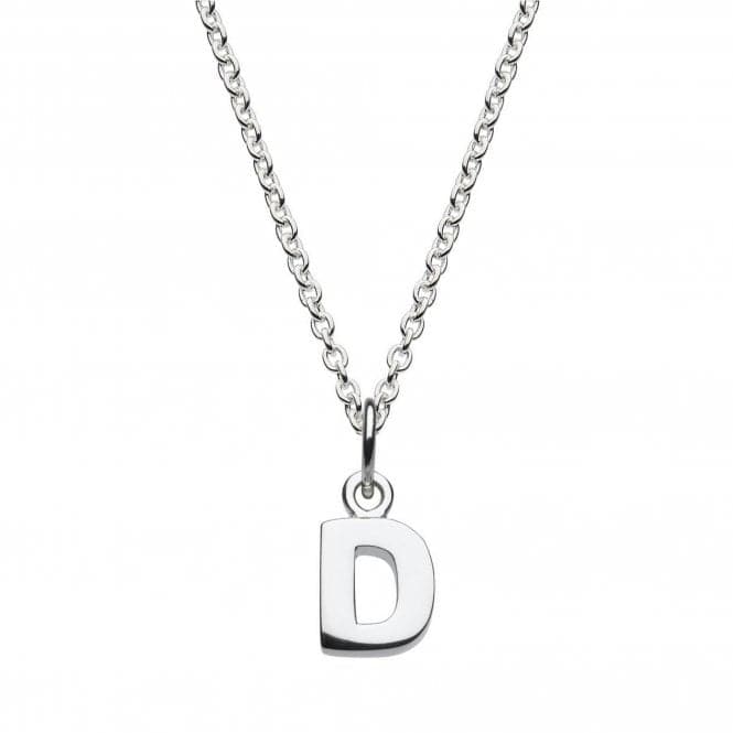Dew Sterling Silver Dinky D Initial Pendant 9092HPDDew9092HPD027
