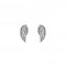 Dew Sterling Silver Dinky Dainty Angel Wing Stud Earrings 48108HPDew48108HP020