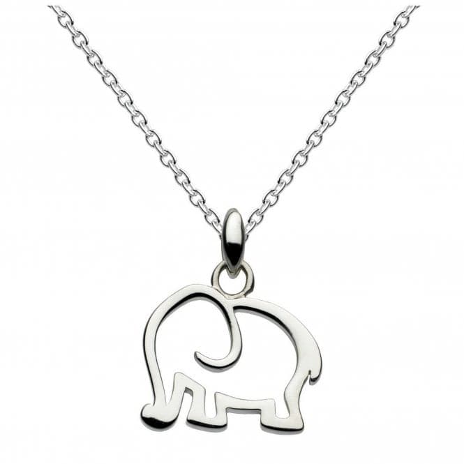 Dew Sterling Silver Dinky Elephant Pendant 9040HP014Dew9040HP014