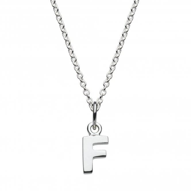 Dew Sterling Silver Dinky F Initial Pendant 9092HPFDew9092HPF027