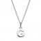 Dew Sterling Silver Dinky G Initial Pendant 9092HPGDew9092HPG027