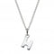Dew Sterling Silver Dinky H Initial Pendant 9092HPHDew9092HPH027