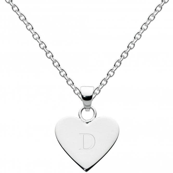 Dew Sterling Silver Dinky Heart Alphabet Pendant 9091HPDDew9091HPD013