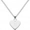 Dew Sterling Silver Dinky Heart Alphabet Pendant 9091HPH013Dew9091HPH013