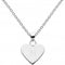 Dew Sterling Silver Dinky Heart Alphabet Pendant 9091HPNDew9091HPN013