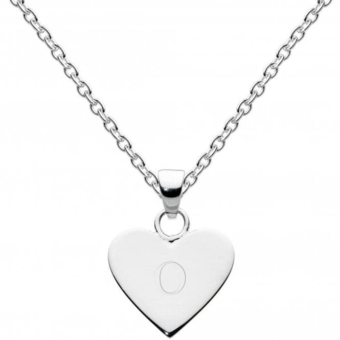 Dew Sterling Silver Dinky Heart Alphabet Pendant 9091HPODew9091HPO013
