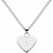 Dew Sterling Silver Dinky Heart Alphabet Pendant 9091HPRDew9091HPR013
