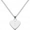 Dew Sterling Silver Dinky Heart Alphabet Pendant 9091HPSDew9091HPS013