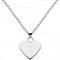 Dew Sterling Silver Dinky Heart Alphabet Pendant 9091HPTDew9091HPT013