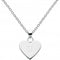 Dew Sterling Silver Dinky Heart Alphabet Pendant 9091HPUDew9091HPU013