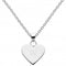Dew Sterling Silver Dinky Heart Alphabet Pendant 9091HPWDew9091HPW013