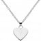 Dew Sterling Silver Dinky Heart Alphabet Pendant 9091HPYDew9091HPY013