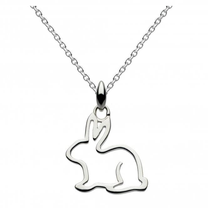 Dew Sterling Silver Dinky Hop To It Bunny Pendant 9044HP014Dew9044HP014