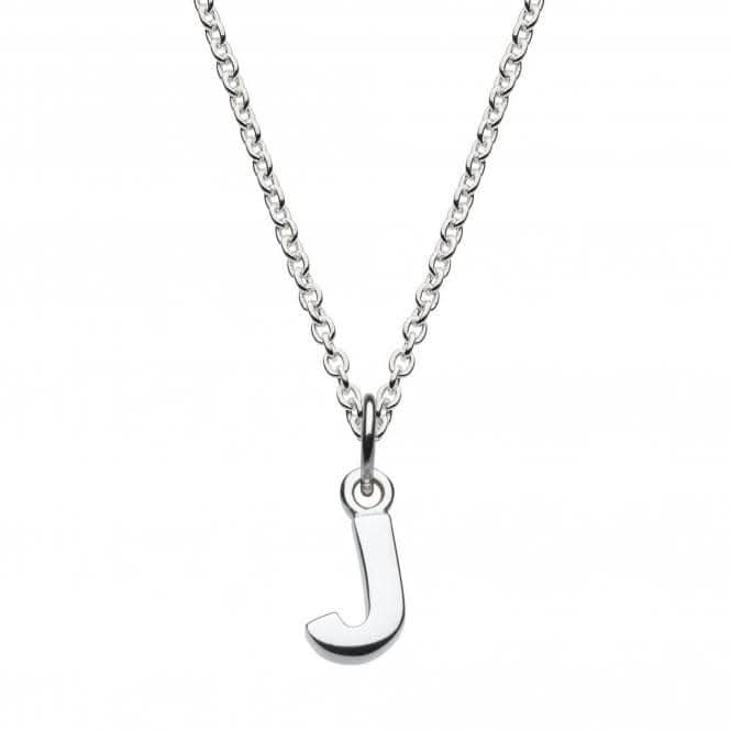 Dew Sterling Silver Dinky J Initial Pendant 9092HPJDew9092HPJ027