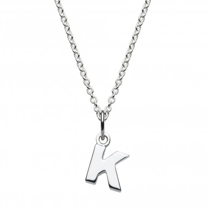 Dew Sterling Silver Dinky K Initial Pendant 9092HPKDew9092HPK027