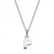 Dew Sterling Silver Dinky P Initial Pendant 9092HPPDew9092HPP027