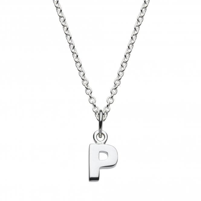 Dew Sterling Silver Dinky P Initial Pendant 9092HPPDew9092HPP027