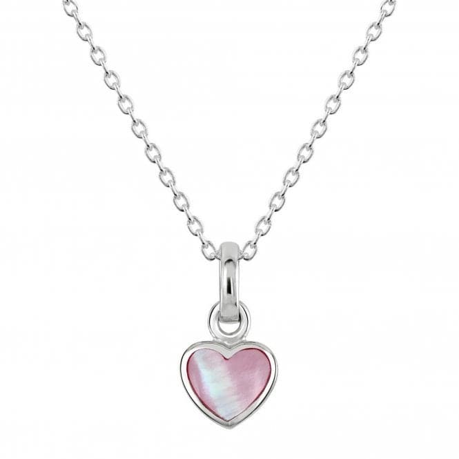 Dew Sterling Silver Dinky Pink Mother of Pearl Heart Pendant 90632PMPDew90632PMP028