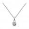 Dew Sterling Silver Dinky Small Cubic Zirconia Heart Pendant 9006CZDew9006CZ