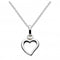 Dew Sterling Silver Dinky Small Open Heart Pendant 90C2HPDew90C2HP
