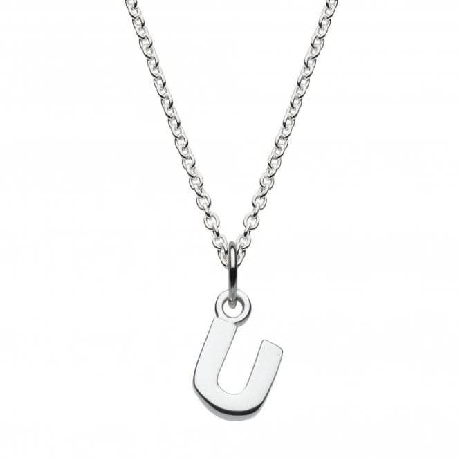 Dew Sterling Silver Dinky U Initial Pendant 9092HPUDew9092HPU027