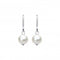 Dew Sterling Silver Freshwater Button Pearl 5.5mm Drop Earrings 5012FPDew5012FP