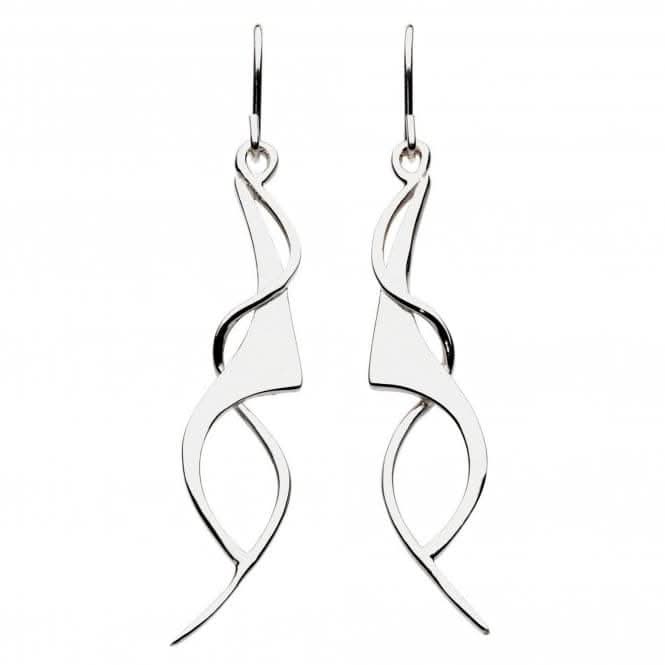 Dew Sterling Silver Genevieve Drop Earrings 60W3HPDew60W3HP